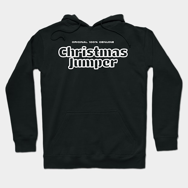 Genuine Christmas Jumper Hoodie by neophlegm